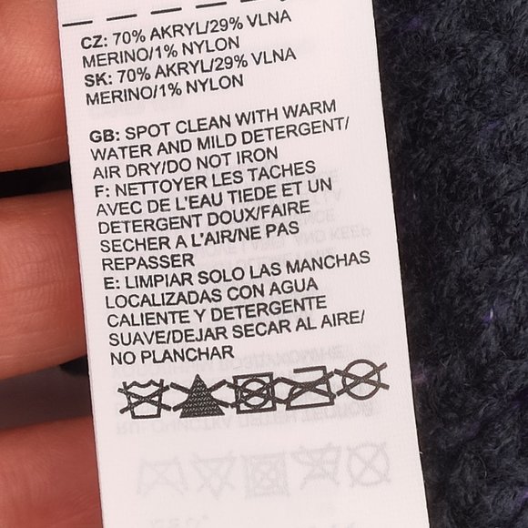 BNWT- The North Face Kaylinda Beanie Urban Navy/Deep Blue Color - Picture 4 of 7